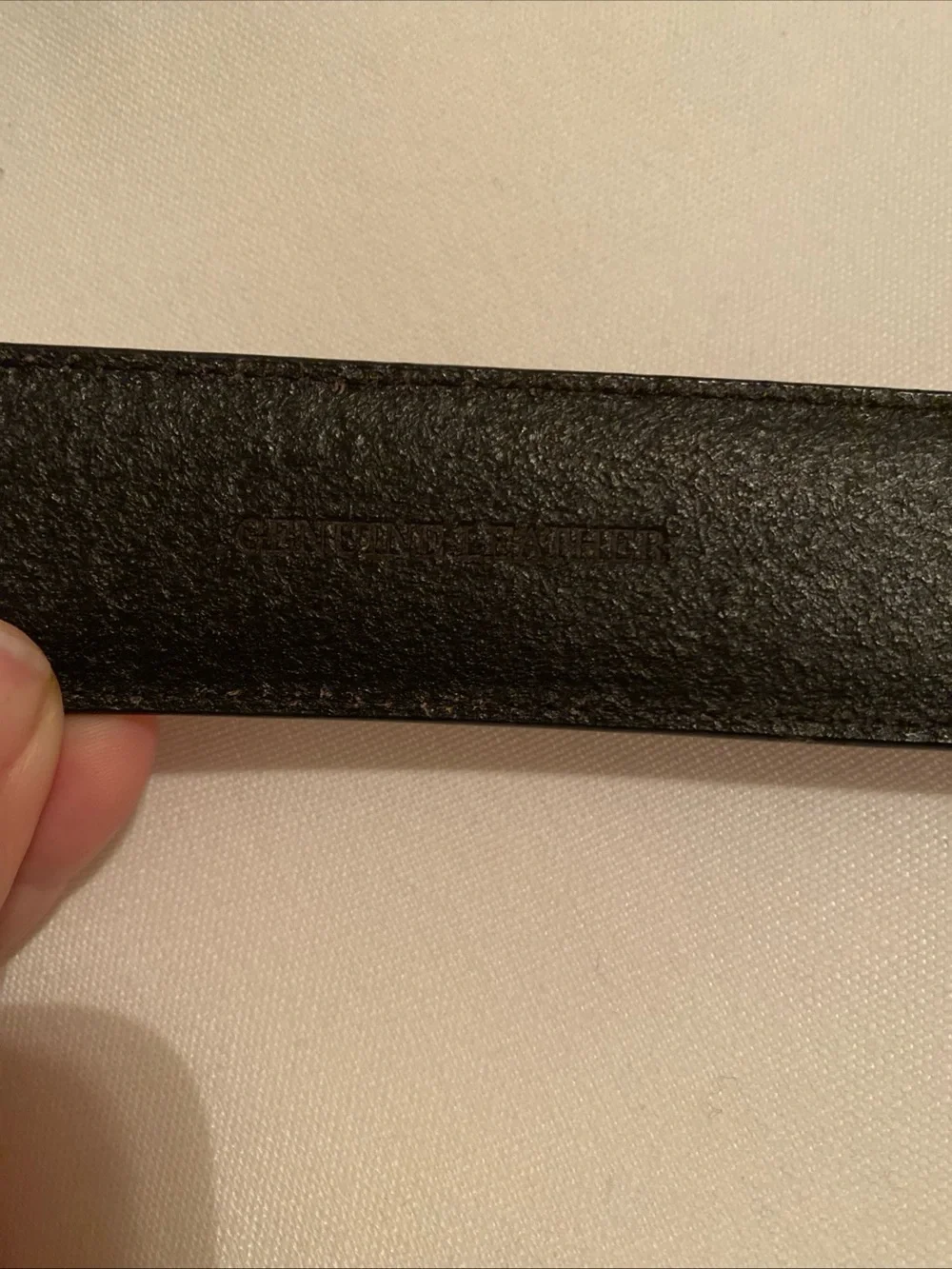 Men's Leather belt by Johnston and Murphy